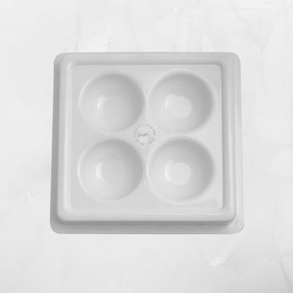 All Purpose Tray for Salons and Spas (4-Cavity Tray)