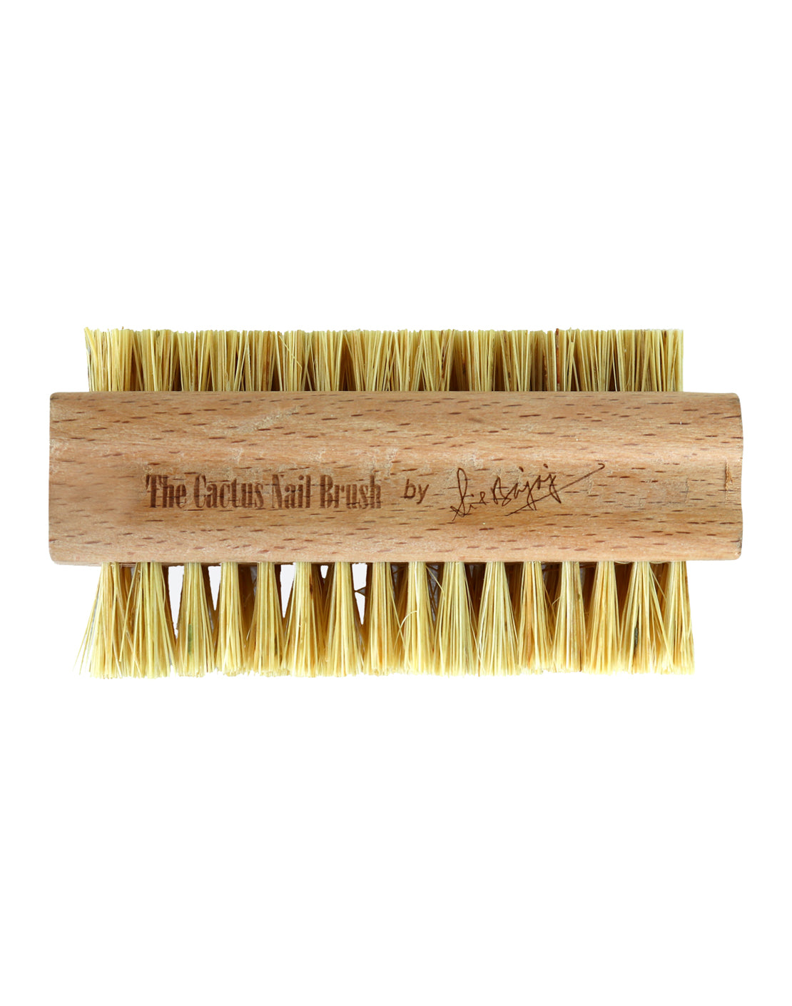 Wooden Cactus Nail Brush (Natural Fibre Nail Brush)
